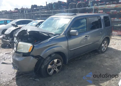 2013 Honda Pilot Ex-L from USA, damaged, VIN 5FNYF3H52DB026819